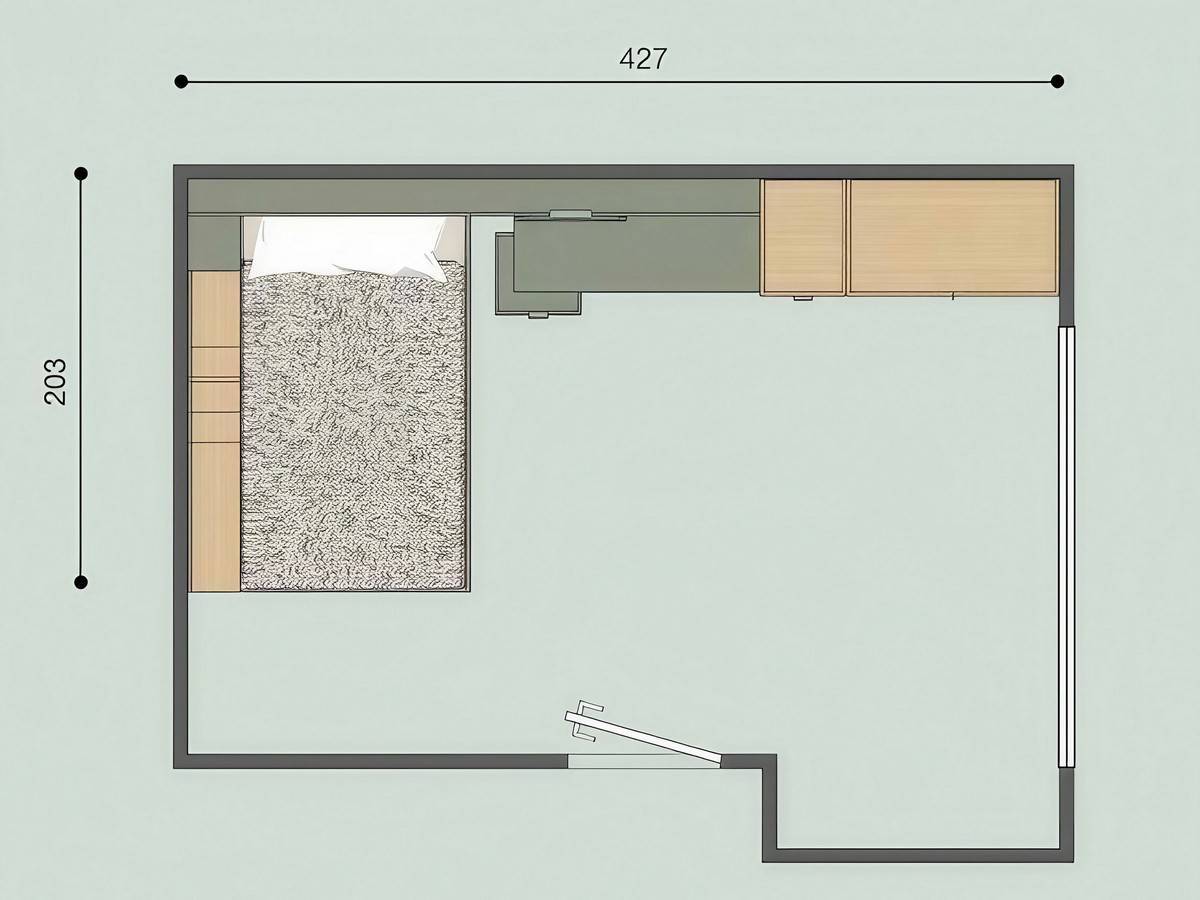 Dormitorio Juvenil AD-055 Formas Advance - Imagen 2
